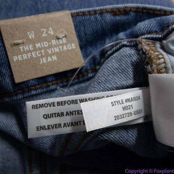 NEW Madewell The Mid-Rise Perfect Vintage Jean in Enmore Wash, 24 - Picture 12 of 16